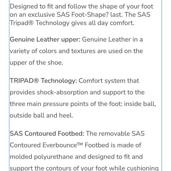 SAS Ambassador Brown Size 11M Men Leather Diabetic Lace-Up Dress Shoes Oxford - Picture 9 of 10